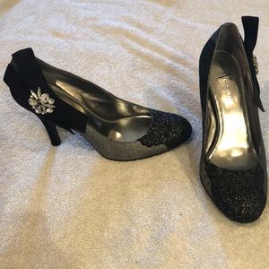 Elegant Vince Camuto heels worn
